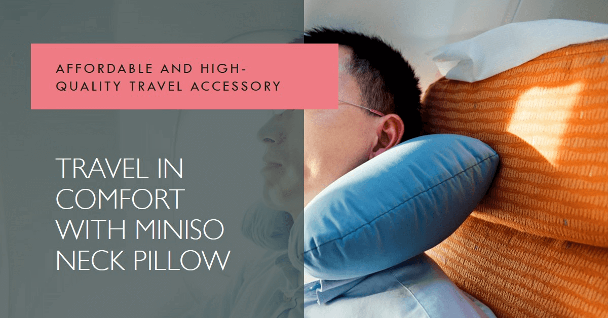 Miniso Travel Pillow: Your Ultimate Travel Companion