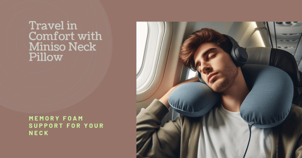 Miniso Neck Pillow Price in Bangladesh